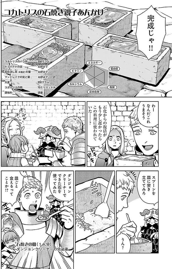 コカトリスの石焼き親子あんかけ