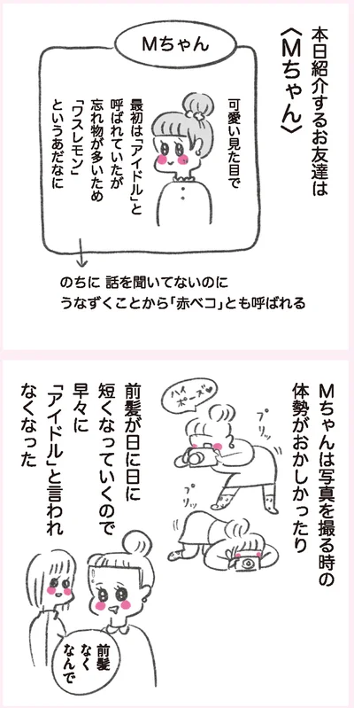「アイドル」と呼ばれていたが