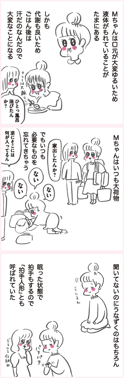 いつも大荷物
