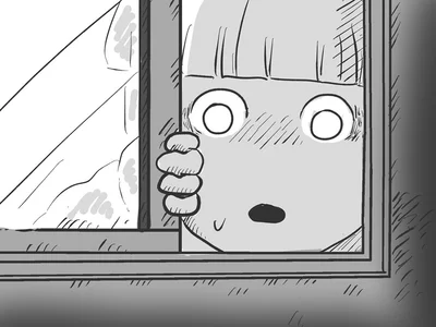 部屋の中に見えたものは