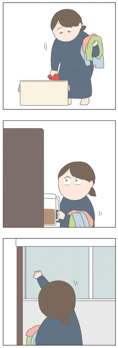 黙々とお片付け