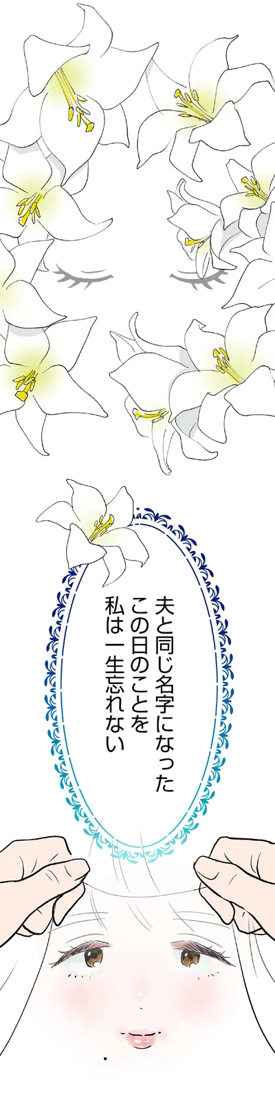 夫と同じ名字になった