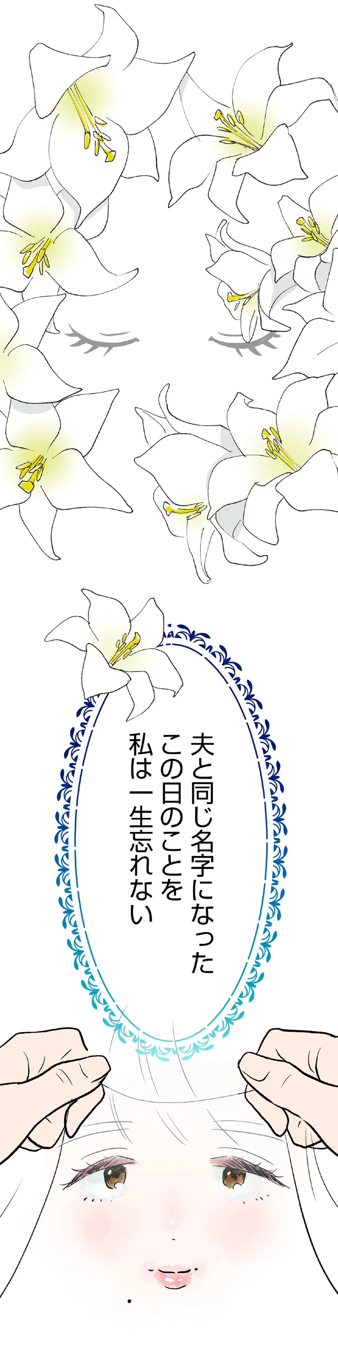 夫と同じ名字になった