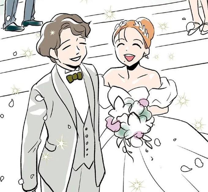 最愛の彼と結ばれた結婚式