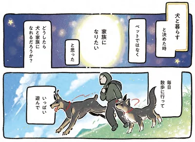 『ドベとノラ 4 犬と家族に』より