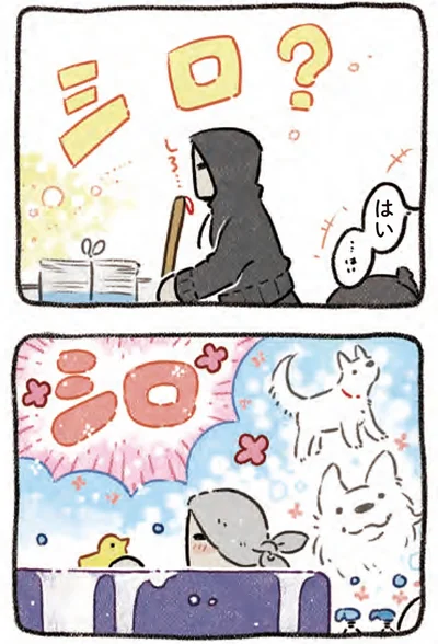 『ドベとノラ 4 犬と家族に』より