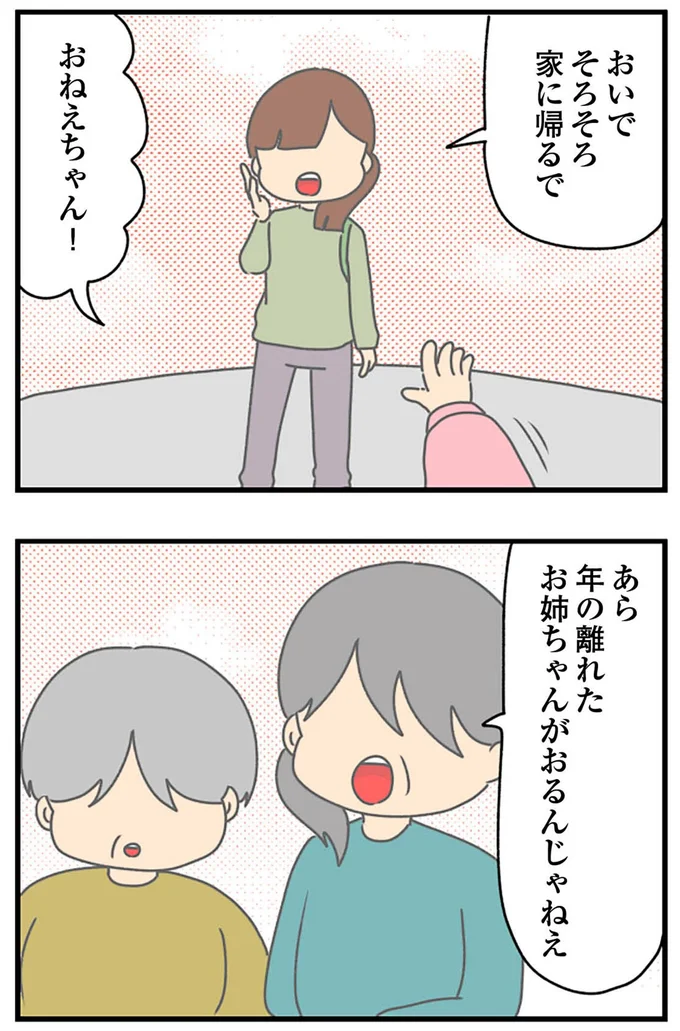 年の離れたお姉ちゃんがおるんじゃねえ
