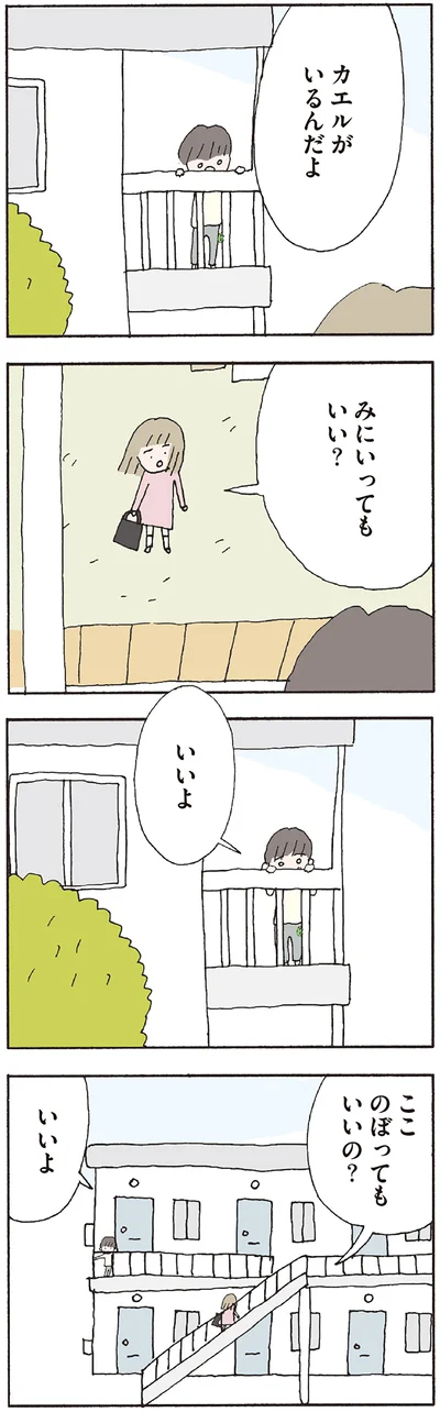 カエルがいるんだよ