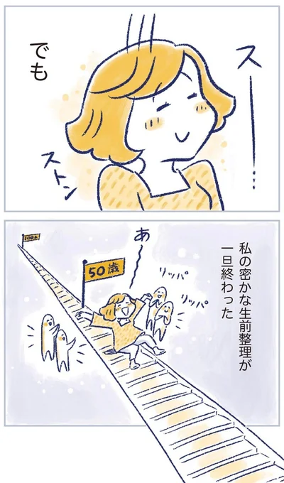 私の密かな生前整理が一旦終わった