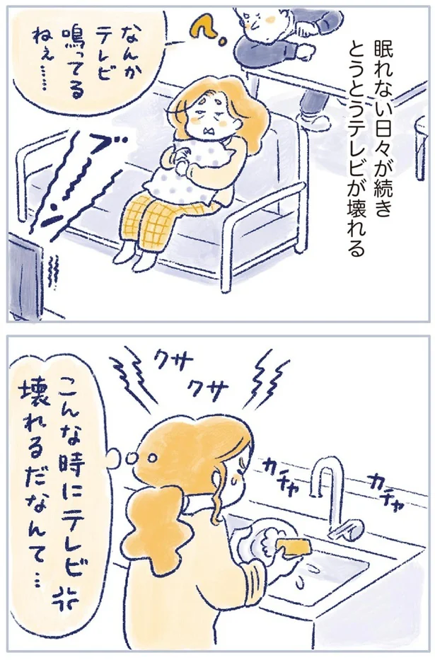 とうとうテレビが壊れる