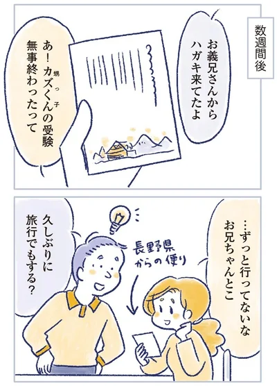 久しぶりに旅行でもする？