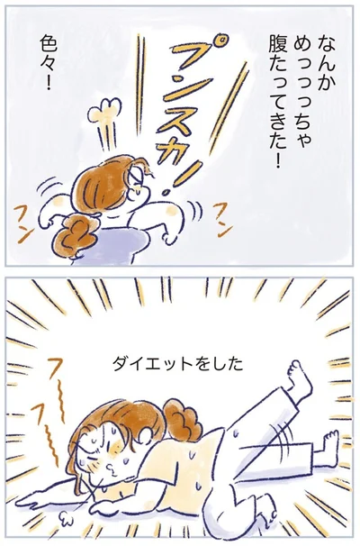 ダイエットをした