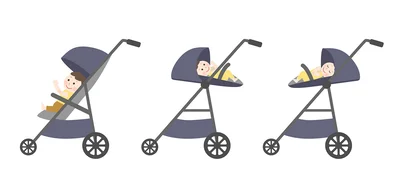  赤ちゃんを乗せる向きに注目！