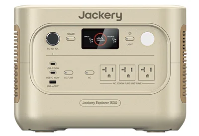 10年以上使える長寿命バッテリー。Jackery ポータブル電源1500 New￥149,800／Jackery Japan