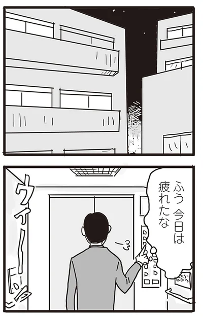 今日は疲れたな