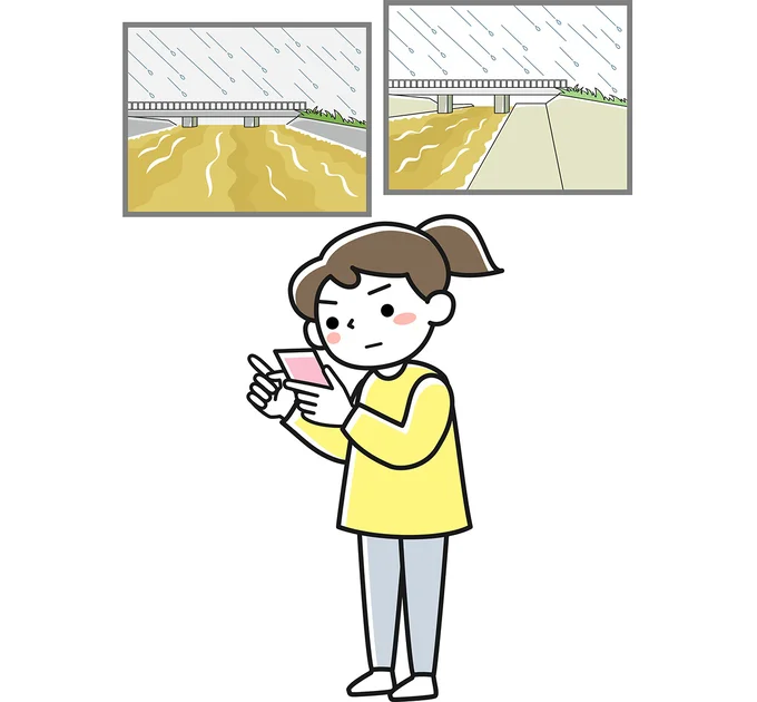 防災情報の素早い入手が命を守る！