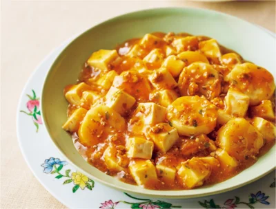 長いも入り麻婆豆腐