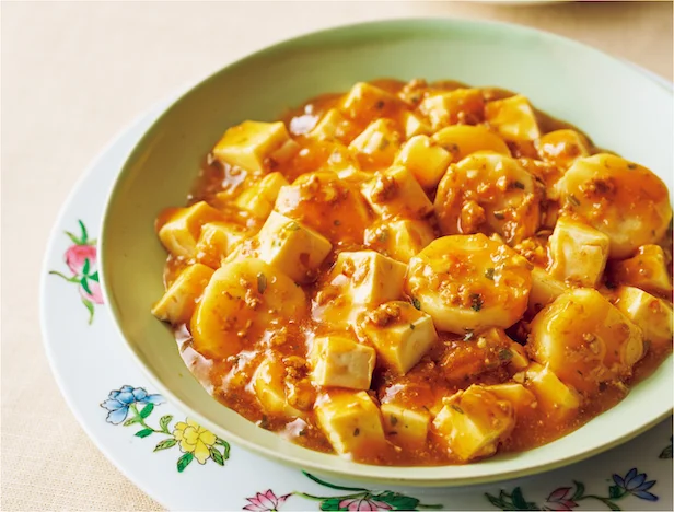 長いも入り麻婆豆腐