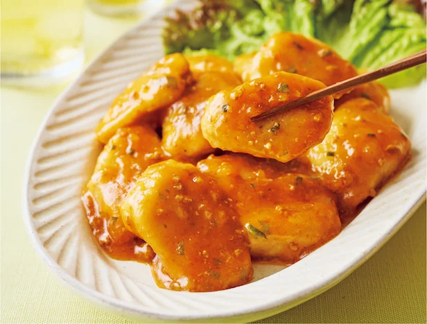 とりむね麻婆甘酢チキン