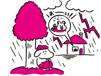 「木の下で雨宿り」は危険！雷の音が聞こえたら避難すべき場所、比較的安全な場所【だれでもできる防災】