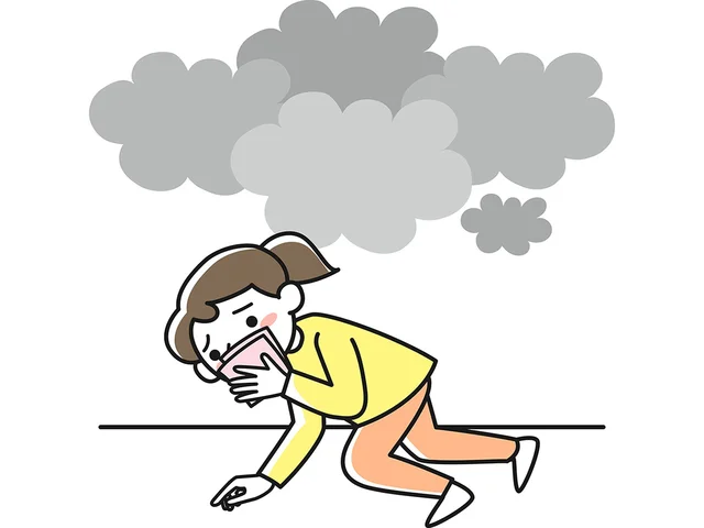 火事の時、姿勢を低くする理由は？ 「火」と同じくらい怖い火災時の「煙」の被害【だれでもできる防災】