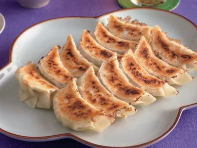 豆腐入り焼き餃子