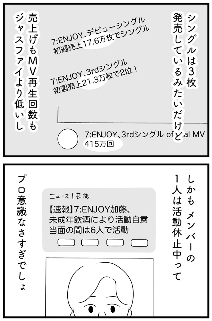 『推し活で全てを失ったわたし』より