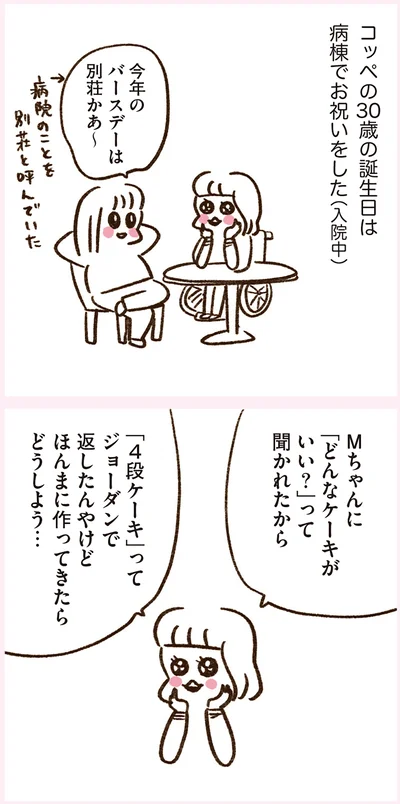 今年のバースデーは別荘かあ～