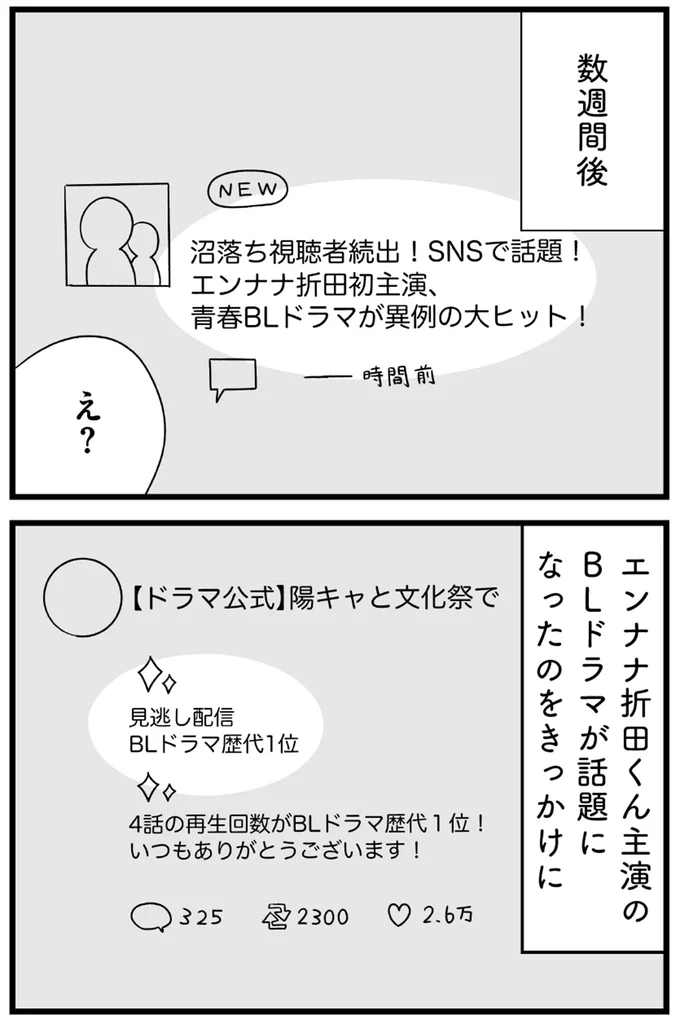 数週間後