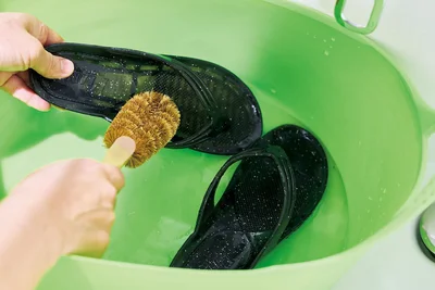 【靴】夏物を中心に洗えるものは洗ってしっかり乾燥させる