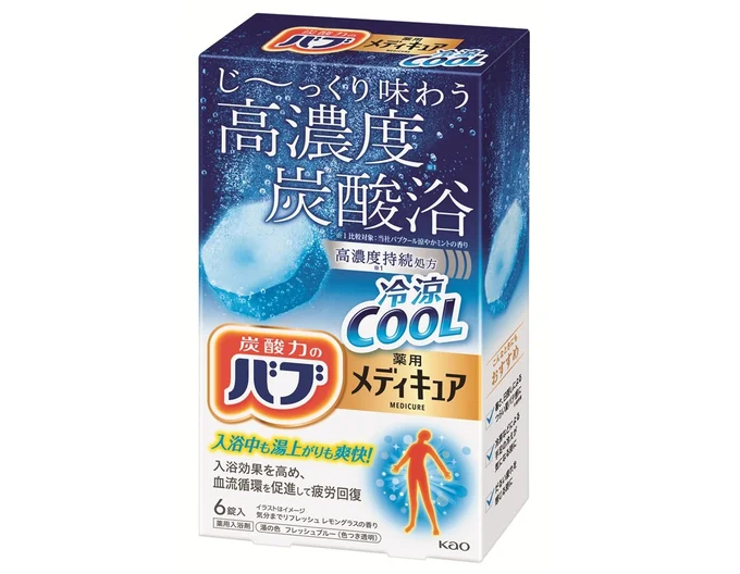 バブ メディキュア 冷涼クール 6錠入<医薬部外品>