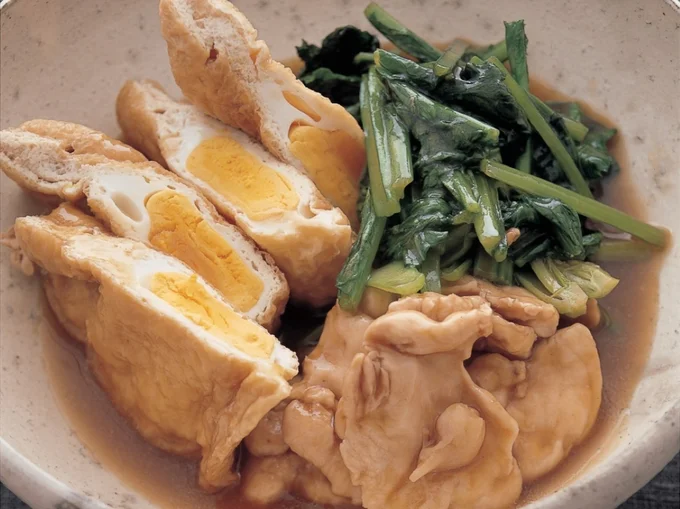 きんちゃく卵ととりのとろみ煮