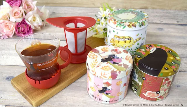 キキ、トトロ、千尋がお茶になっちゃった！ 世界のお茶の専門店とコラボ
