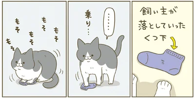 『うちの猫がまた変なことしてる。７』より