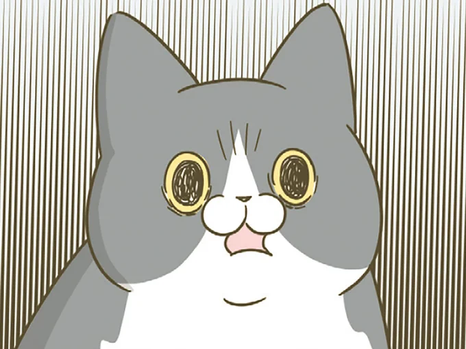 後輩猫に分け与えたら…