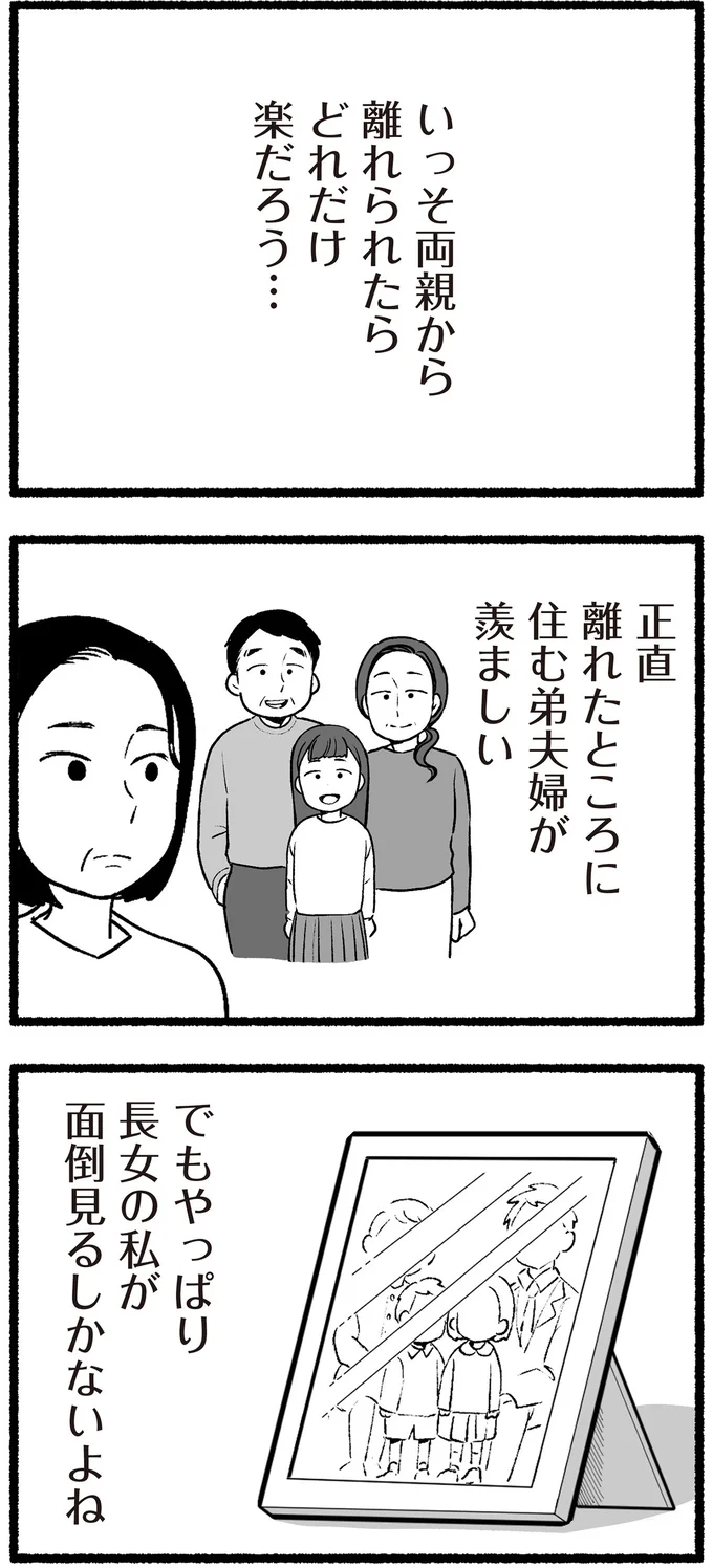 いっそ両親から離れられたらどれだけ楽だろう…