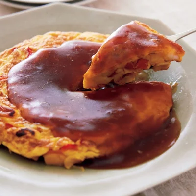 はんぺんのかに玉風