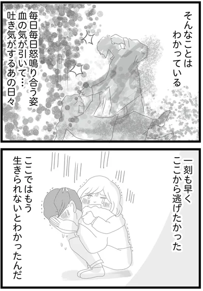 ここから逃げたかった