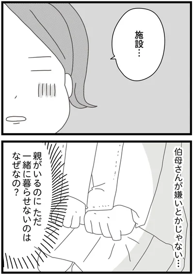 伯母さんが嫌いとかじゃない…