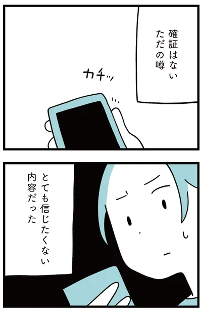 確証はないただの噂