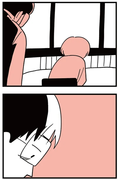息子に寄り添う母親に