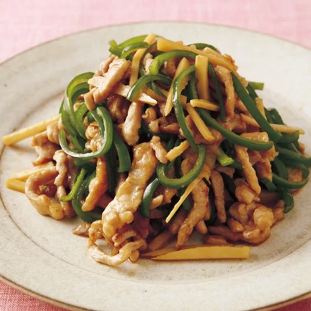 ホッとする味～！ 和風テイストでさっぱり食べやすい「あっさり青椒肉絲」