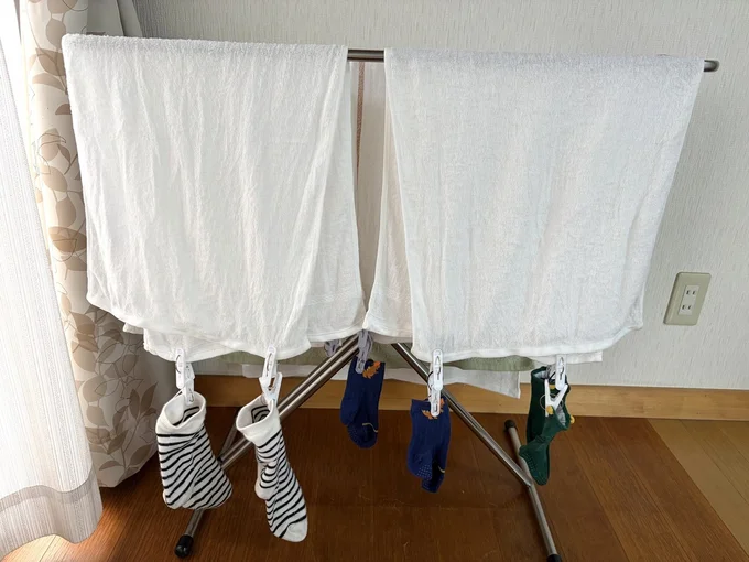 雨の日など室内スペースが限られているときも(▶次へ)