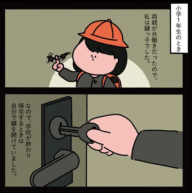 鍵っ子でした