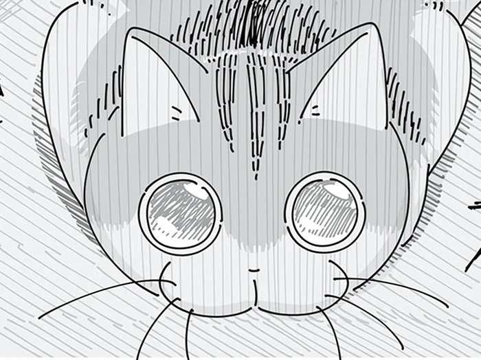 うわ、飛びついてくる顔だ。狙いを定めたネコの一手先を読むのは？