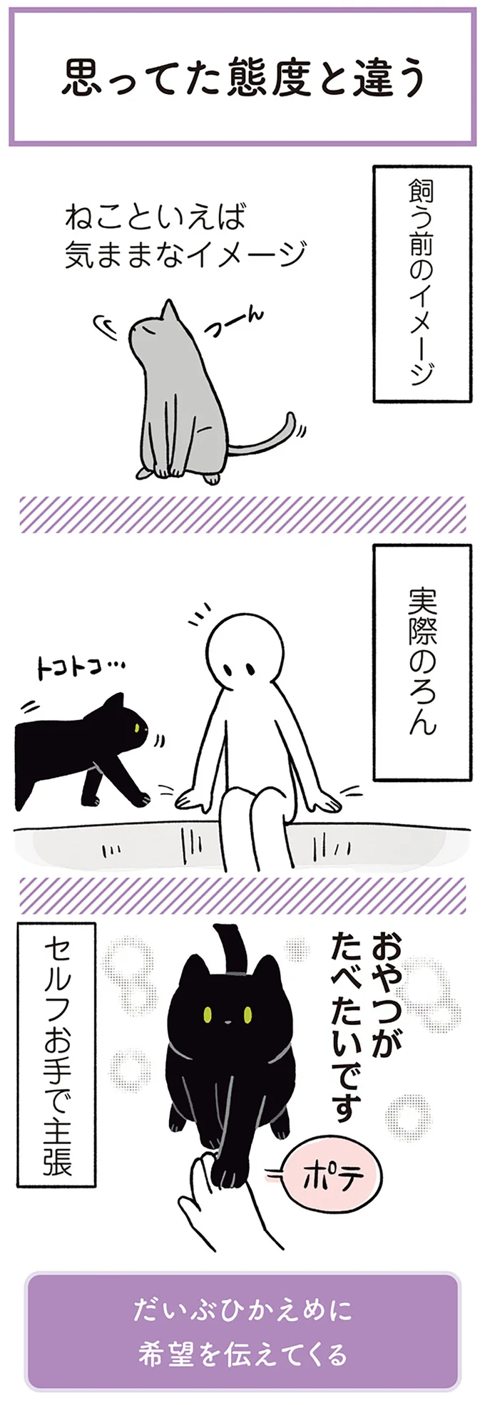 ねこといえば気ままなイメージ