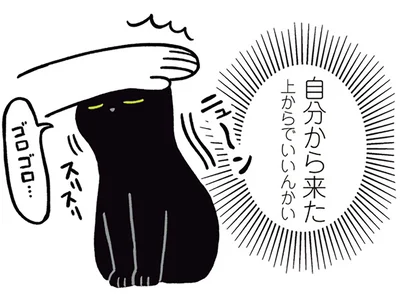 自分から来た