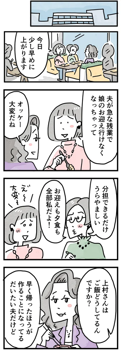 分担できるだけうらやましい