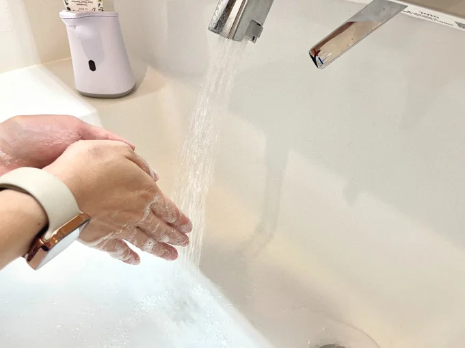 卵を扱う際は、手洗いを忘れずに!