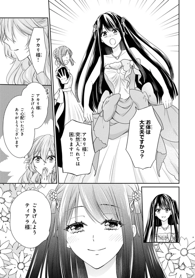 『悪役令嬢は隣国の王太子に溺愛される 1』より